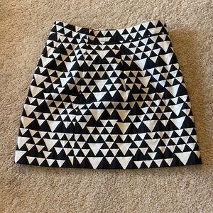 J Crew mini skirt with pockets sz 0